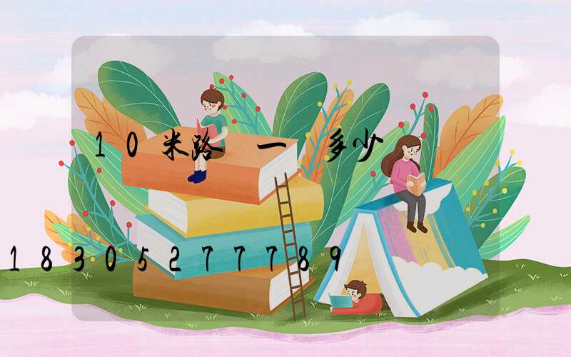 10米路燈一個多少錢