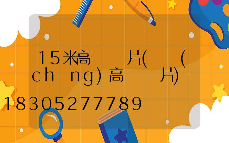 15米高桿燈圖片(廣場(chǎng)高桿燈圖片)