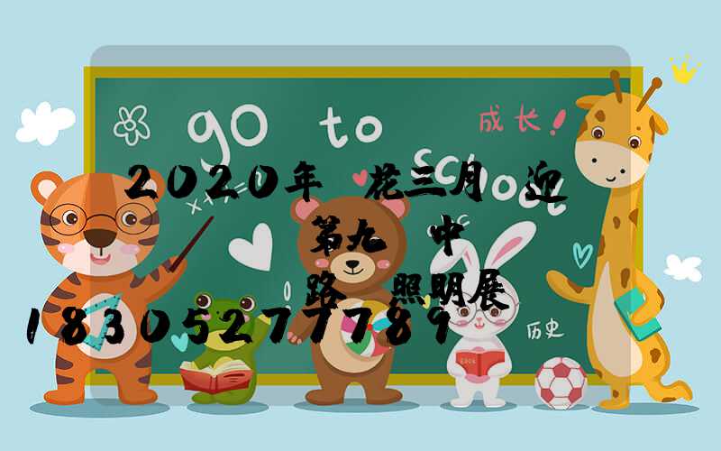 2020年煙花三月將迎來(lái)第九屆中國(guó)LED路燈照明展會(huì)