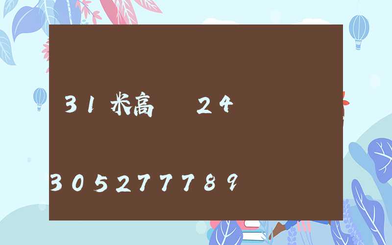 31米高桿燈24個燈頭