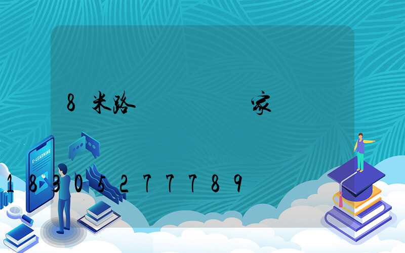 8米路燈燈桿桿廠家
