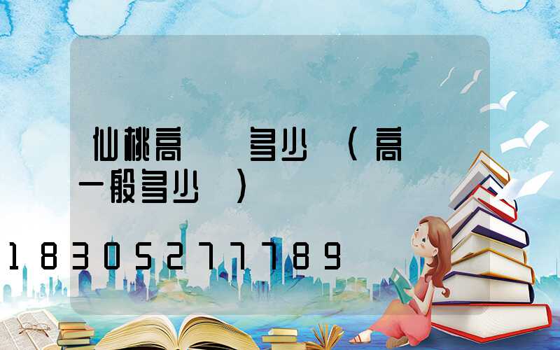 仙桃高桿燈多少錢(高桿燈一般多少錢)