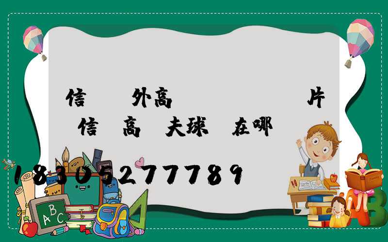 信陽戶外高桿燈報價及圖片(信陽高爾夫球場在哪)