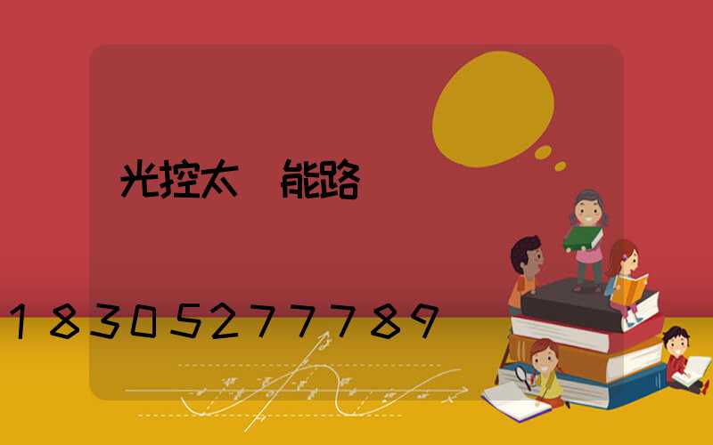 光控太陽能路燈設計