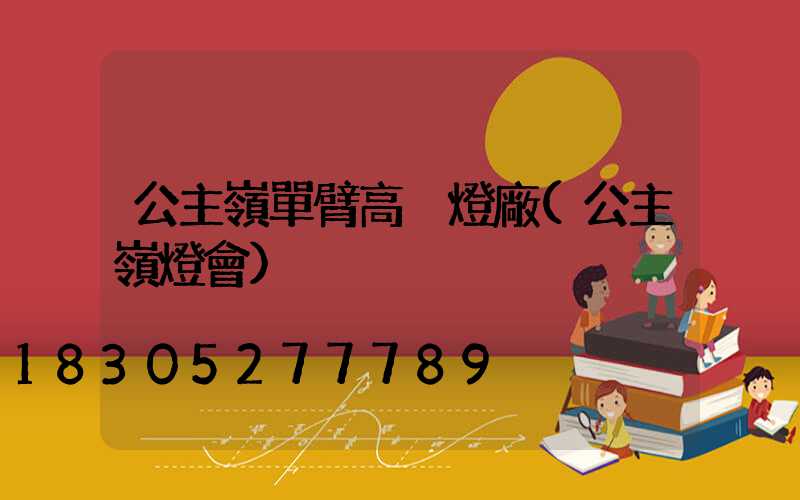 公主嶺單臂高桿燈廠(公主嶺燈會)