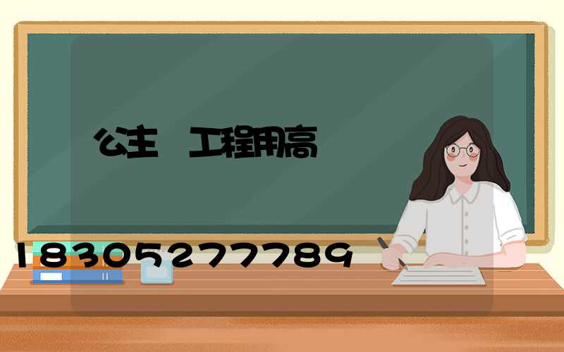 公主嶺工程用高桿燈