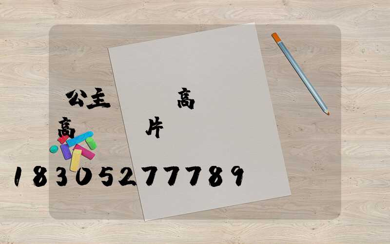 公主嶺雙頭高桿燈廠(雙頭高桿燈圖片)