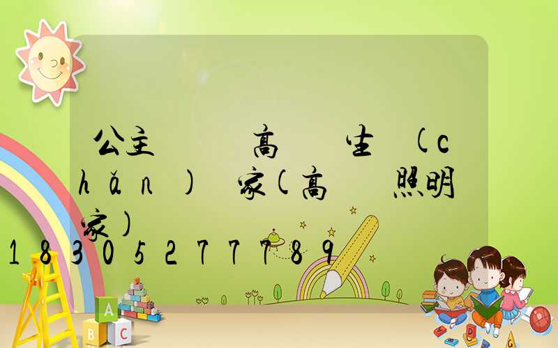 公主嶺雙頭高桿燈生產(chǎn)廠家(高桿燈照明廠家)