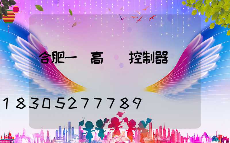 合肥一體高桿燈控制器