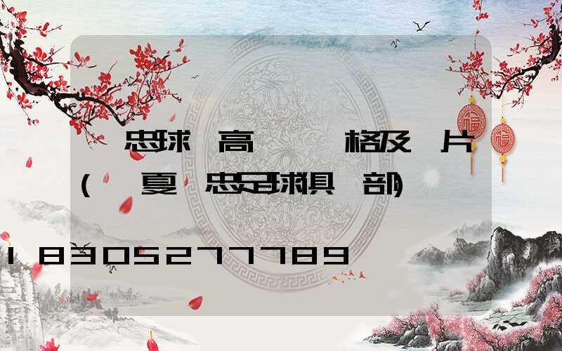 吳忠球場高桿燈價格及圖片(寧夏吳忠足球俱樂部)