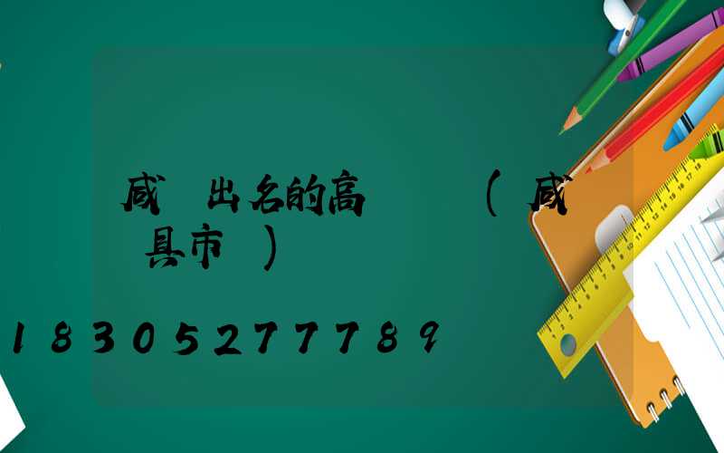 咸寧出名的高桿燈廠(咸寧燈具市場)