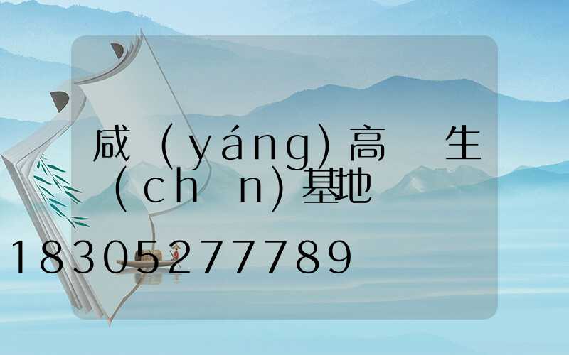 咸陽(yáng)高桿燈生產(chǎn)基地