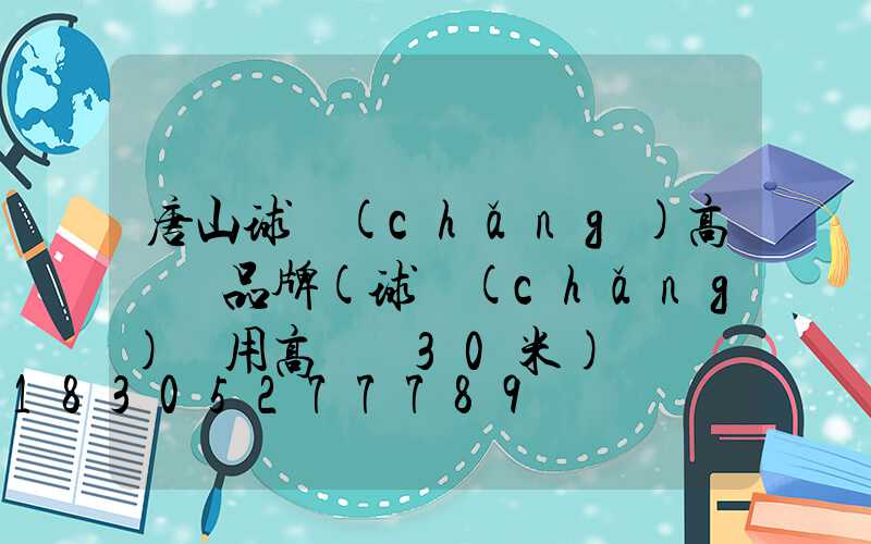 唐山球場(chǎng)高桿燈品牌(球場(chǎng)專用高桿燈30米)