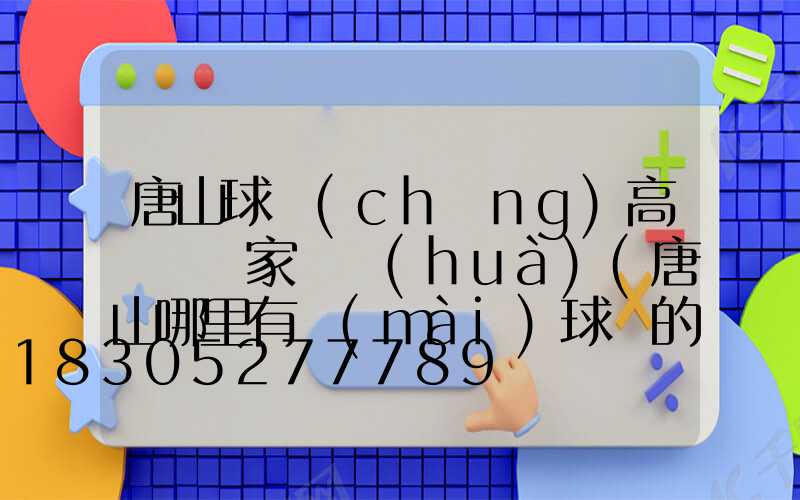唐山球場(chǎng)高桿燈廠家電話(huà)(唐山哪里有賣(mài)球桿的)