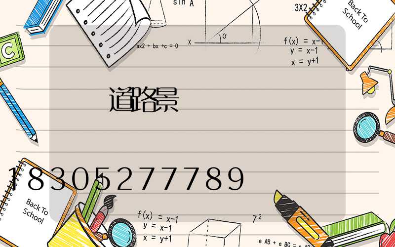 單縣道路景觀燈