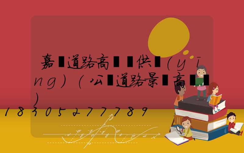 嘉興道路高桿燈供應(yīng)(公園道路景觀高桿燈)