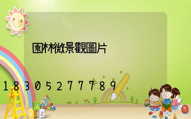 園林微景觀圖片