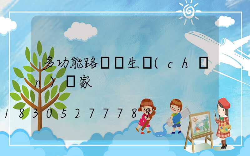 多功能路燈桿生產(chǎn)廠家