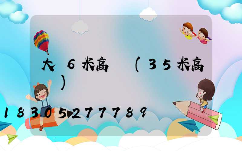 大慶6米高桿燈(35米高桿燈)