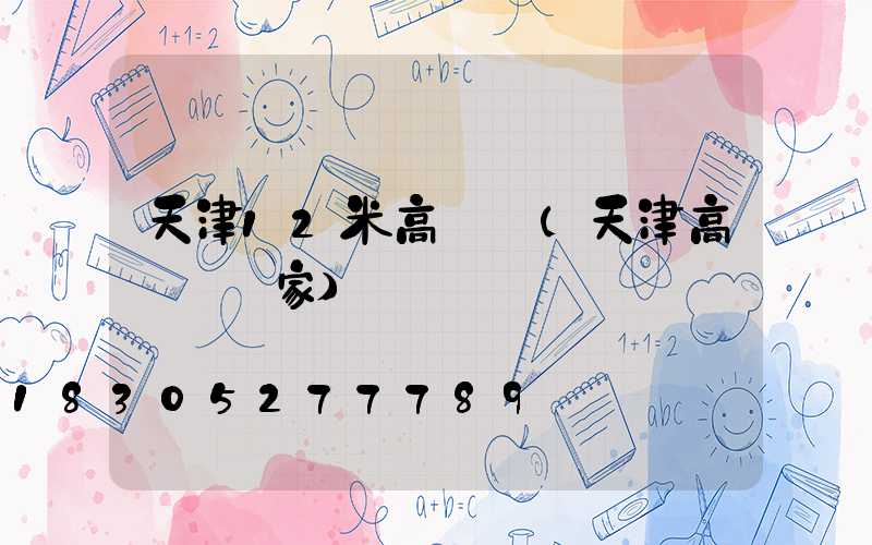 天津12米高桿燈(天津高桿燈廠家)