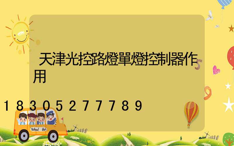 天津光控路燈單燈控制器作用