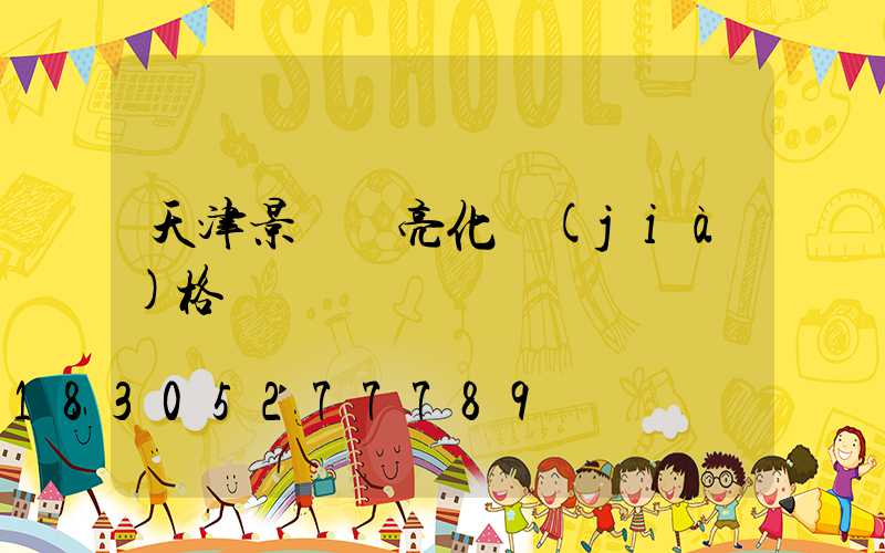 天津景觀燈亮化價(jià)格