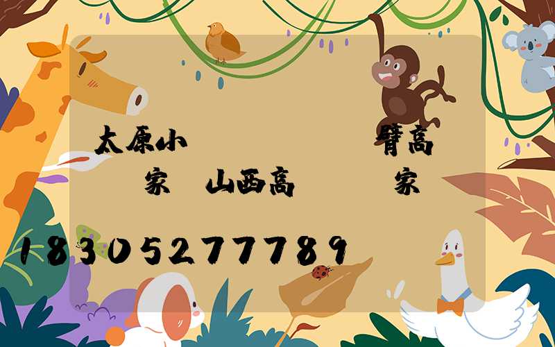 太原小區(qū)雙臂高桿燈廠家(山西高桿燈廠家)