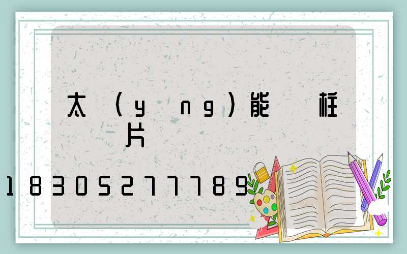 太陽(yáng)能圍墻柱頭燈圖片