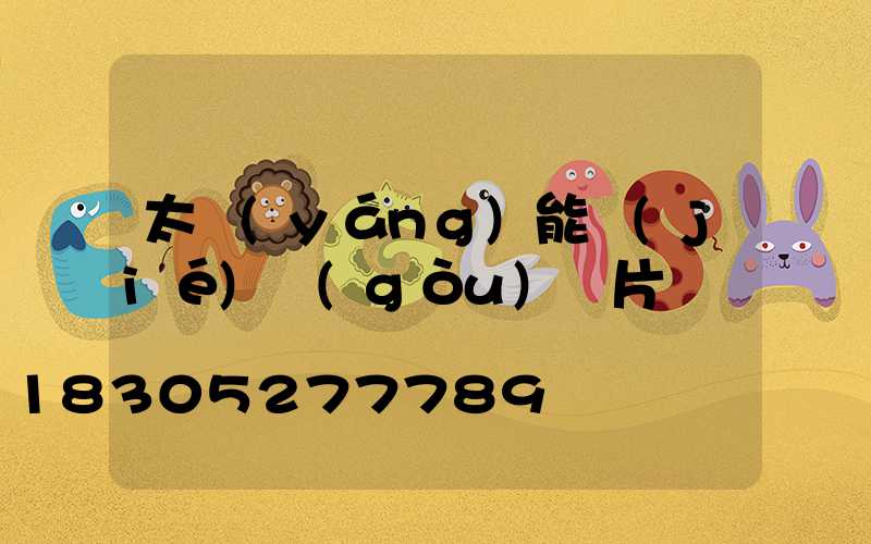 太陽(yáng)能結(jié)構(gòu)圖片