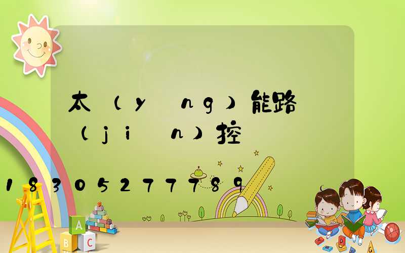 太陽(yáng)能路燈帶監(jiān)控