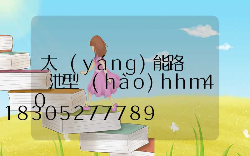 太陽(yáng)能路燈鋰電池型號(hào)hhm40