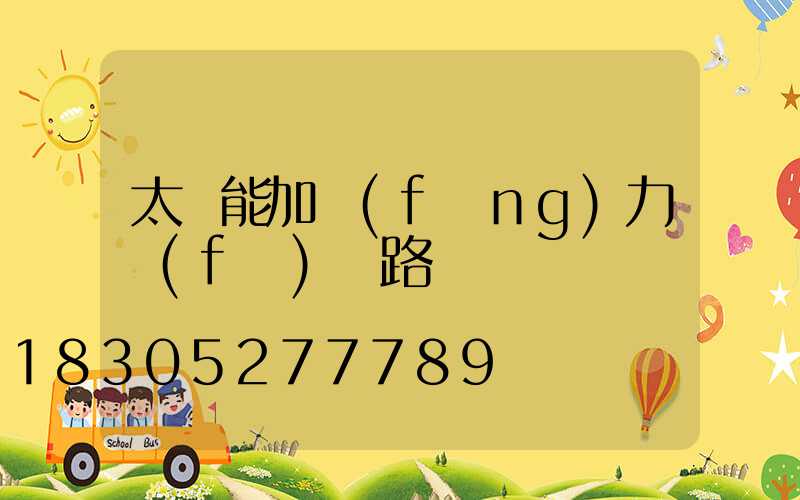 太陽能加風(fēng)力發(fā)電路燈