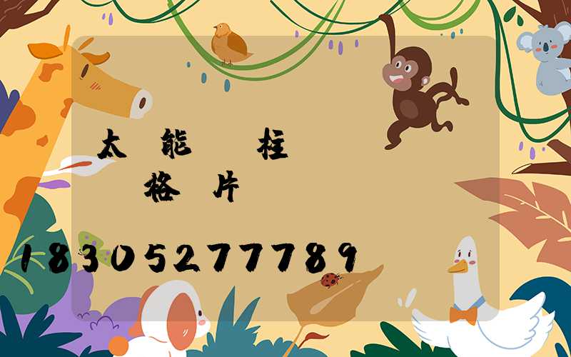 太陽能圍墻柱頭燈價(jià)格圖片