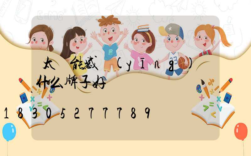 太陽能感應(yīng)燈什么牌子好