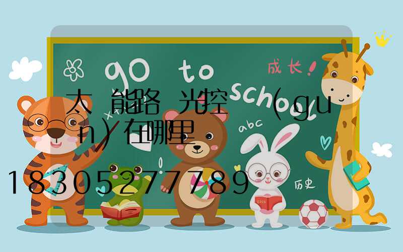 太陽能路燈光控開關(guān)在哪里