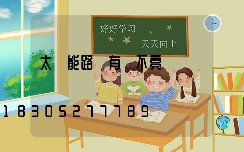 太陽能路燈有電不亮