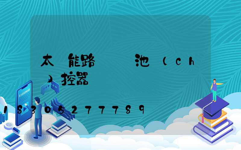 太陽能路燈鋰電池儲(chǔ)控器
