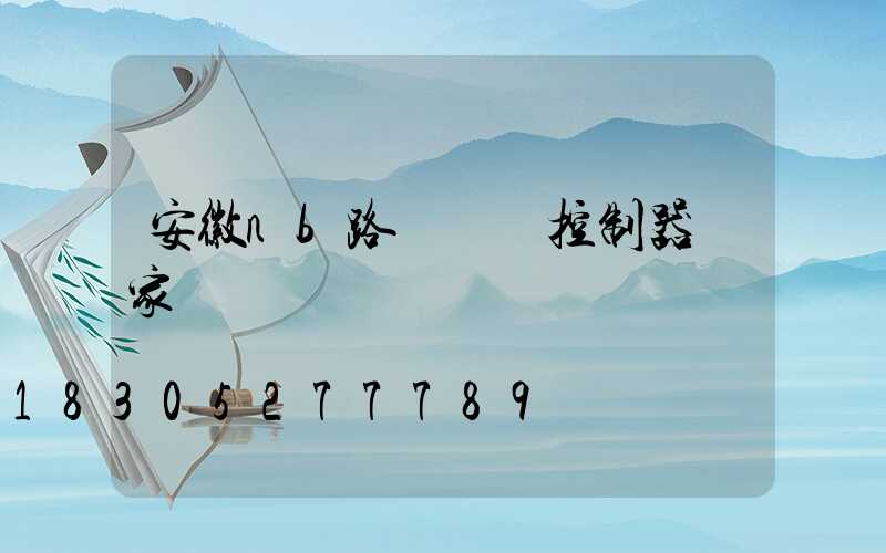安徽nb路燈單燈控制器廠家