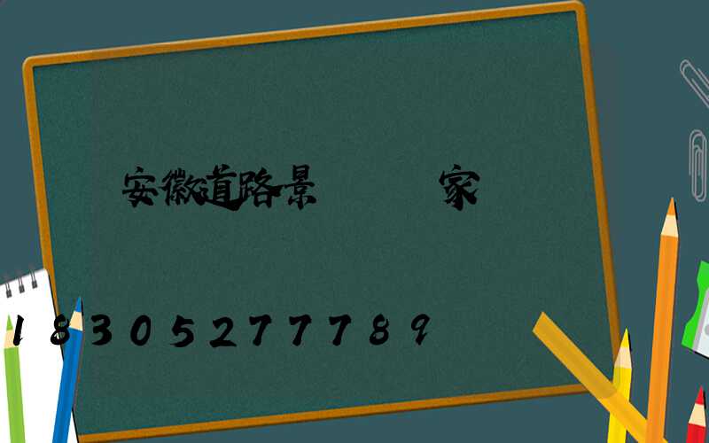 安徽道路景觀燈廠家