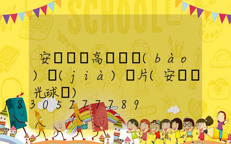 安陽廣場高桿燈報(bào)價(jià)圖片(安陽燈光球場)