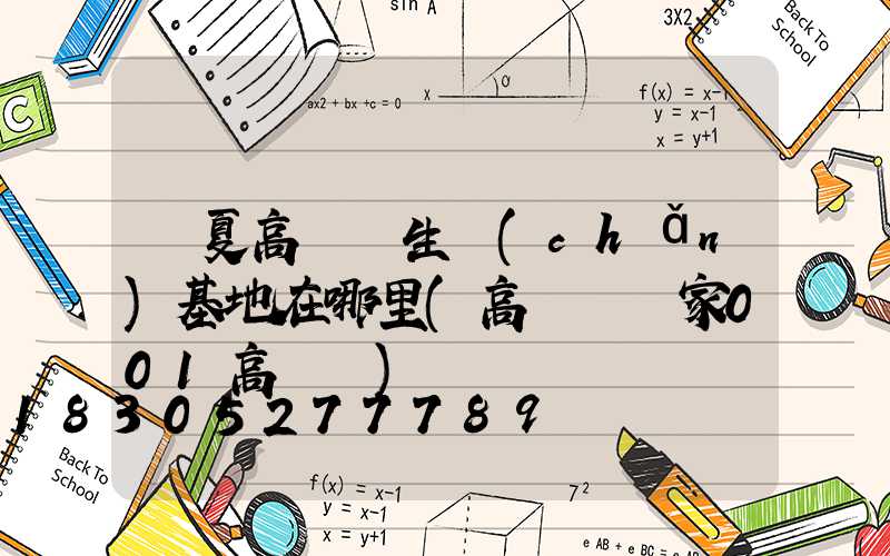 寧夏高桿燈生產(chǎn)基地在哪里(高桿燈廠家001高桿燈)