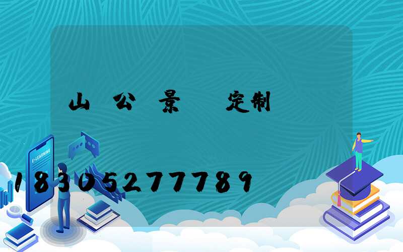 山東公園景觀燈定制