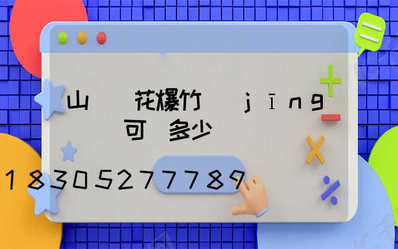山東煙花爆竹經(jīng)營許可證多少錢