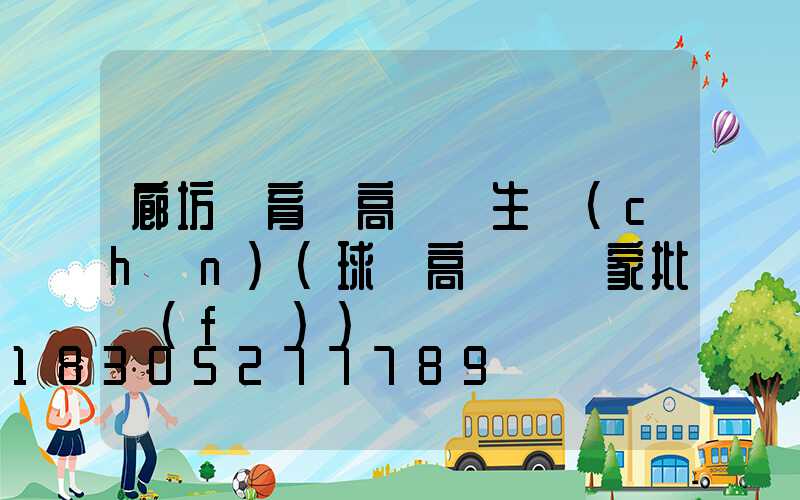 廊坊體育場高桿燈生產(chǎn)(球場高桿燈廠家批發(fā))