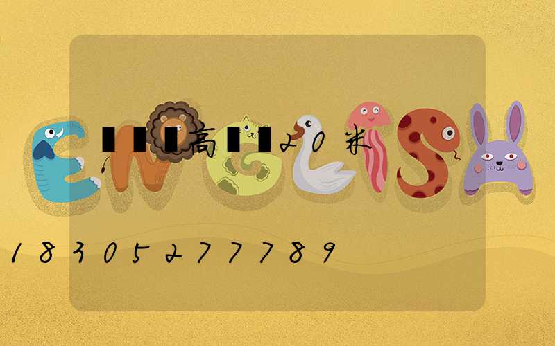 廣場燈高桿燈20米