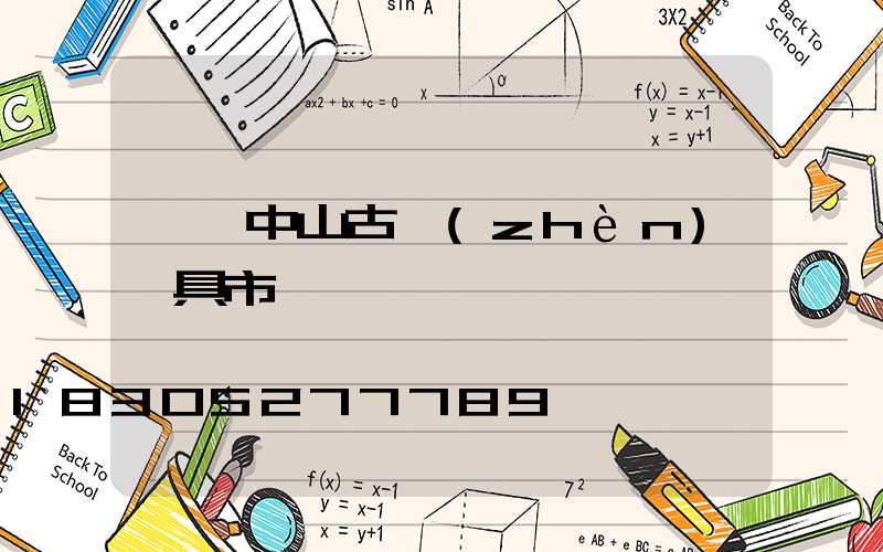 廣東中山古鎮(zhèn)燈具市場