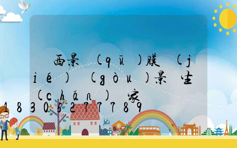 廣西景區(qū)膜結(jié)構(gòu)景觀生產(chǎn)廠家