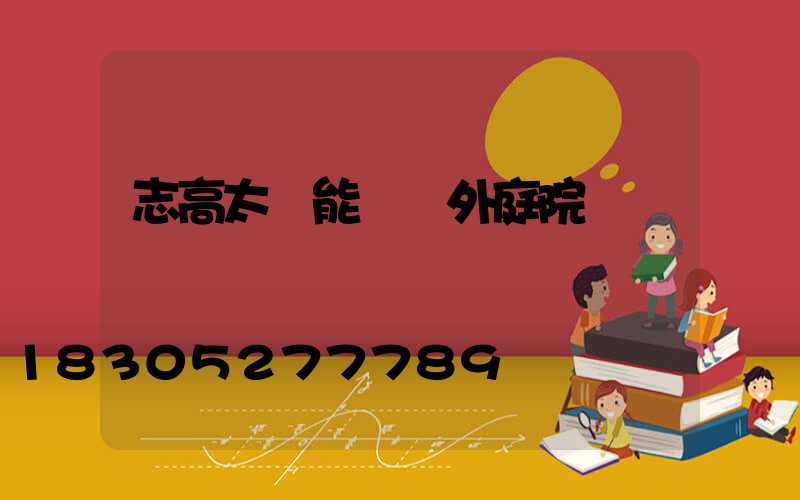 志高太陽能燈戶外庭院燈