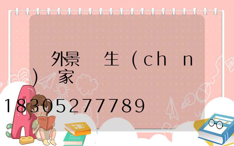 戶外景觀燈生產(chǎn)廠家