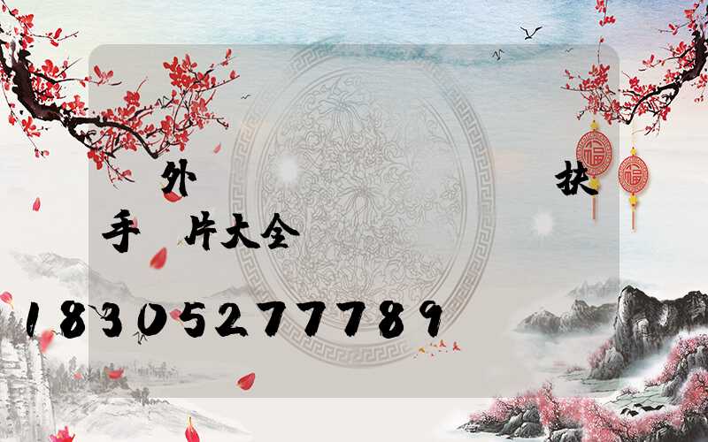 戶外鐵藝臺(tái)階扶手圖片大全